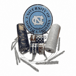 NC Tarheels Wreath Kit