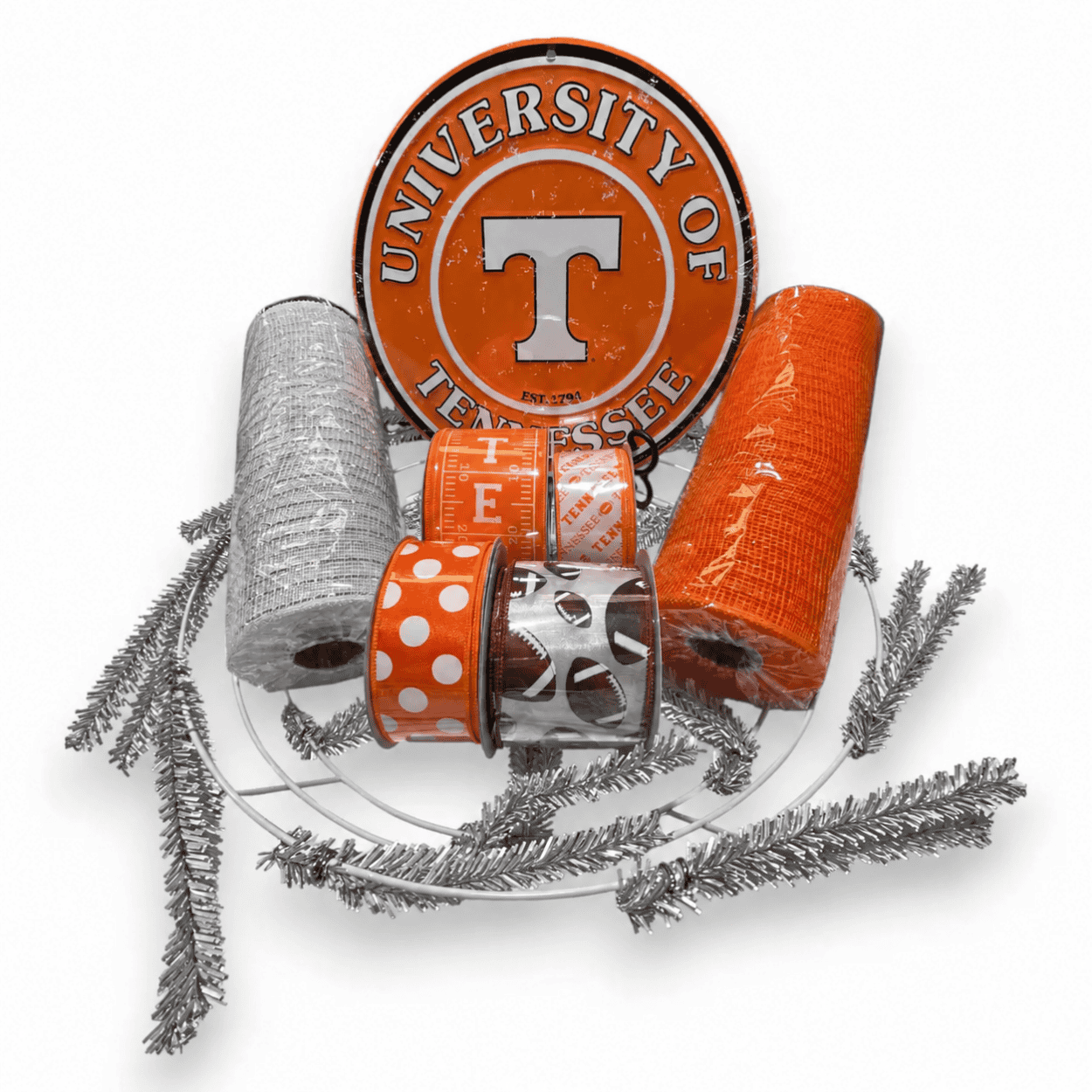 Tennessee Volunteers Wreath Kit