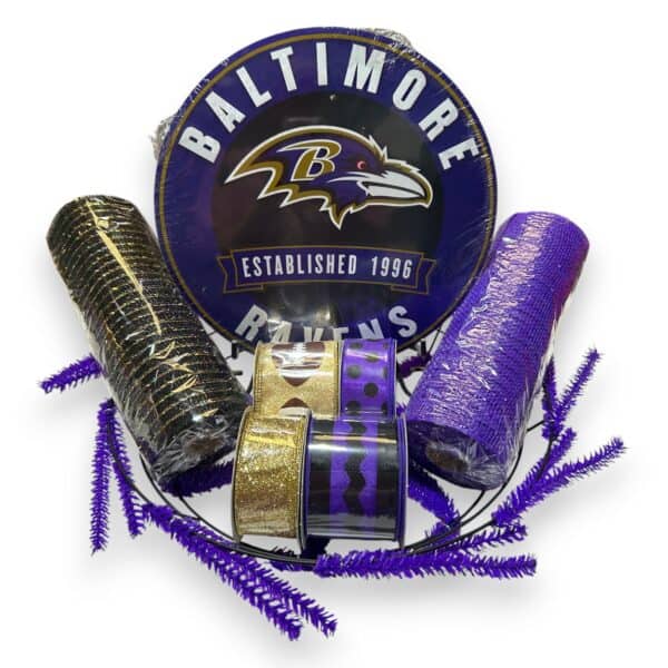 Baltimore Ravens Wreath Kit