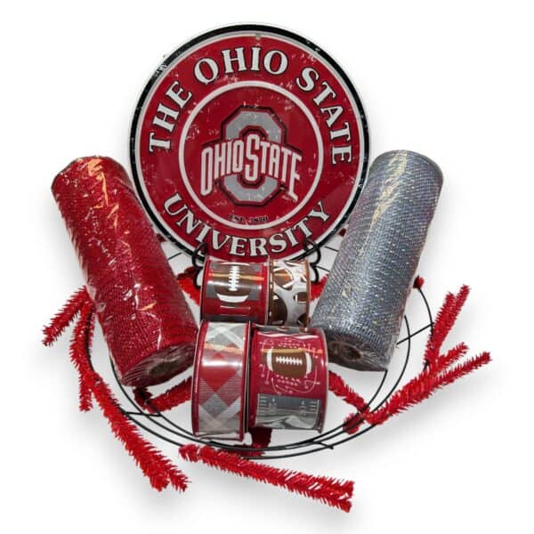 Ohio State Wreath Kit