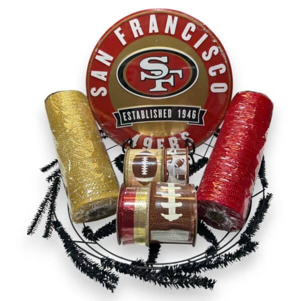 49ers Wreath Kit