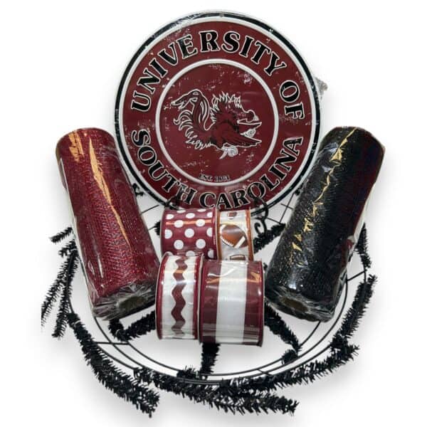 South Carolina Gamecock Wreath Kit