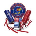 Kansas Jayhawks Wreath Kit