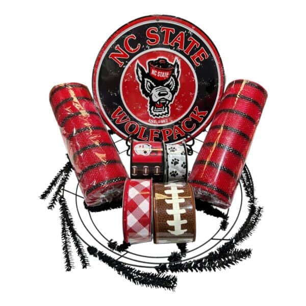 NC State Wreath Kit