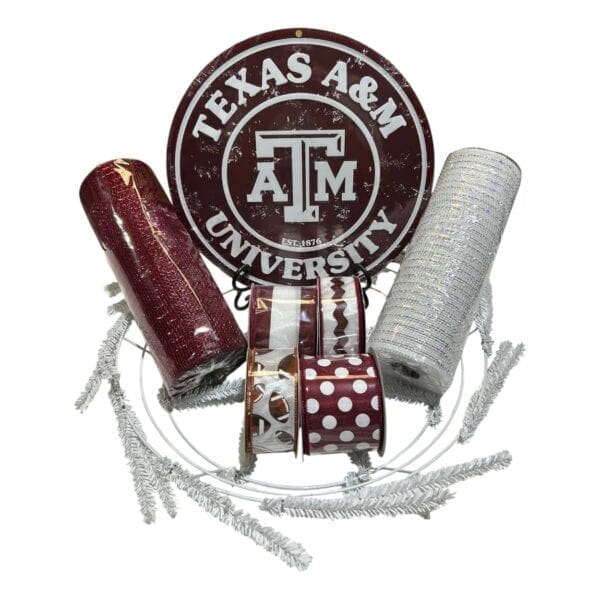 Texas AM Wreath Kit