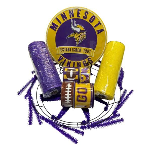 Minnesota Vikings Wreath Kit