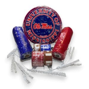 Ole Miss Wreath Kit 2