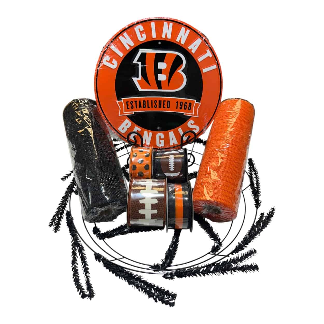 Cincinnati Bengals Wreath Kit