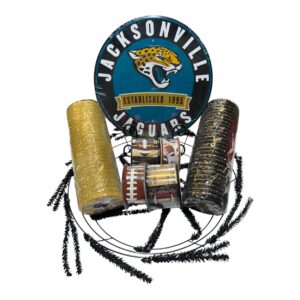 Jacksonville Jaguars Wreath Kit