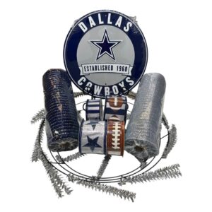 Dallas Cowboys Wreath Kit