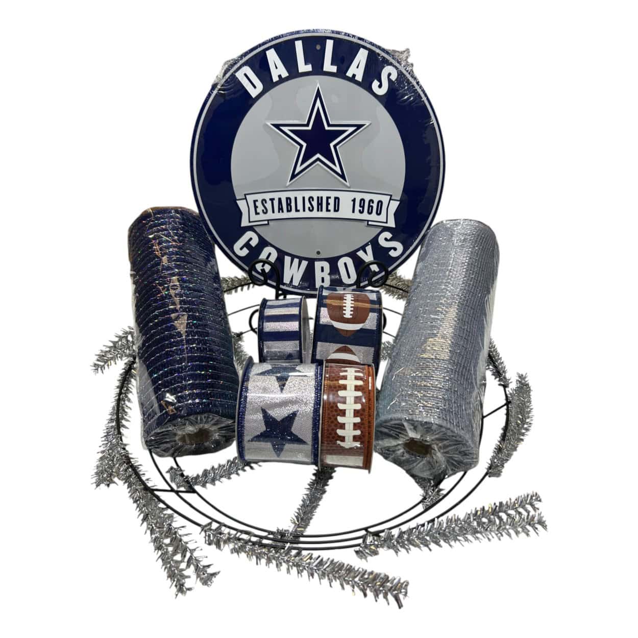Dallas Cowboys Wreath Kit