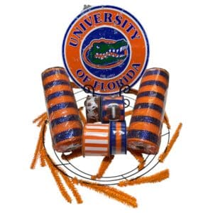 Florida Gator Wreath Kit