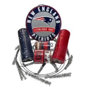New England Patriots Wreath Kit