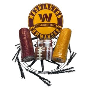 Washington Commanders Wreath Kit