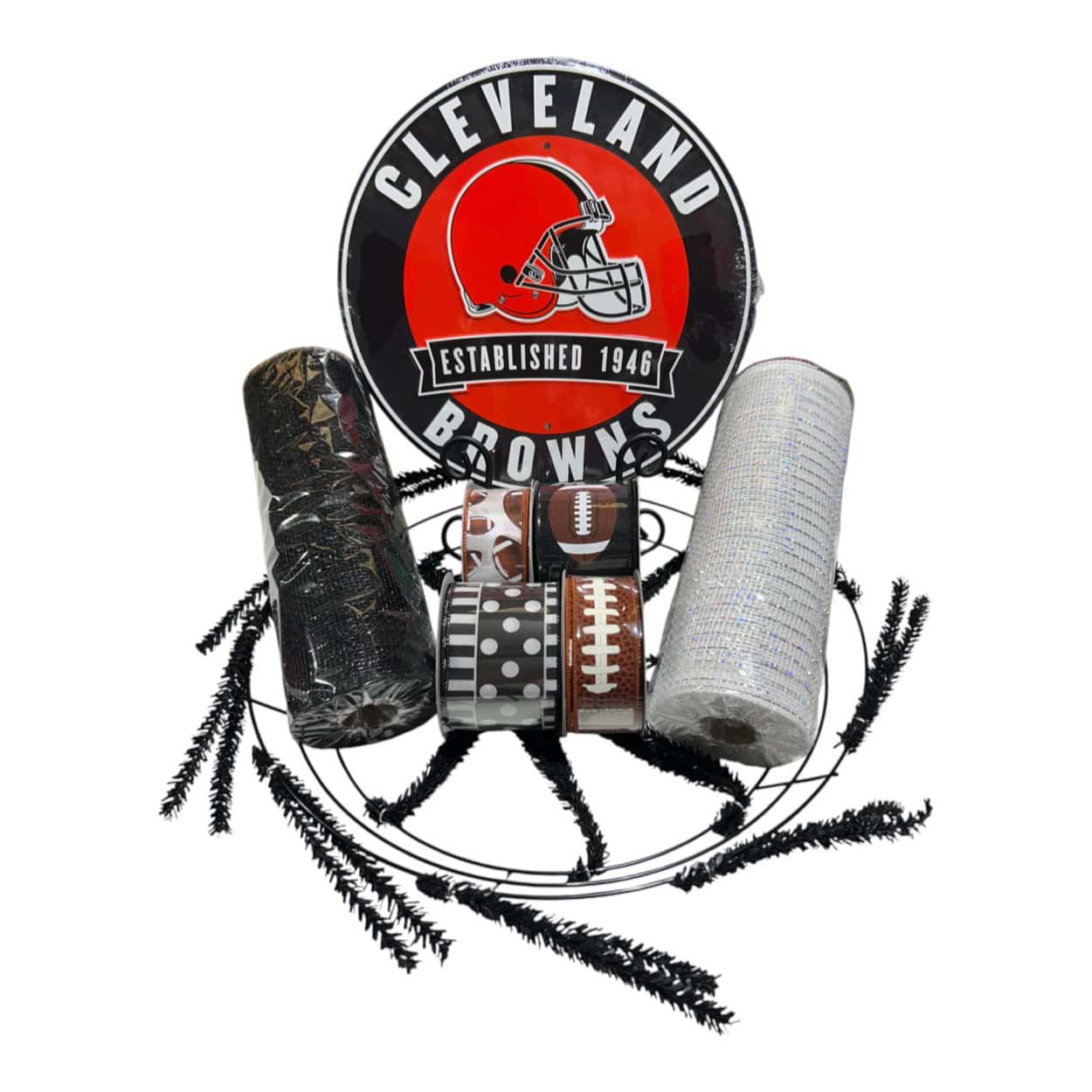 Cleveland Browns Wreath Kit