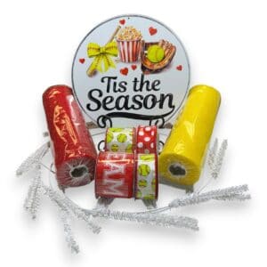 Softball Wreath Kit 3
