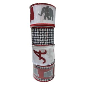 2.5" Alabama Ribbon Bundle - Wired