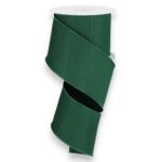 2.5" Green Ribbon - 10 yards