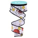 1.5" Sports Balls Ribbon - 10 yards