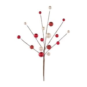 Red White Ball Spray