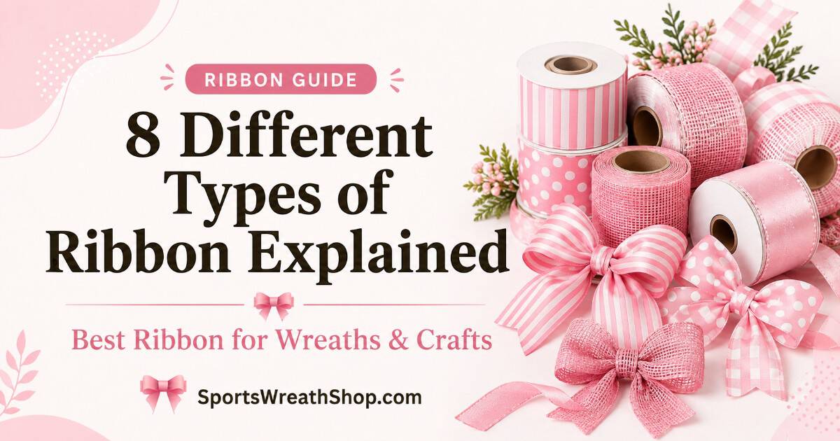 Paper Ribbon Types 8 Types Of Ribbon For Wreaths And Crafts