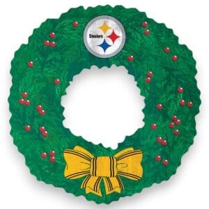 Steelers Christmas Wreath