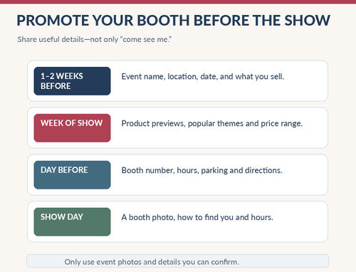 How to Prepare for a Craft Show as a Wreath Seller