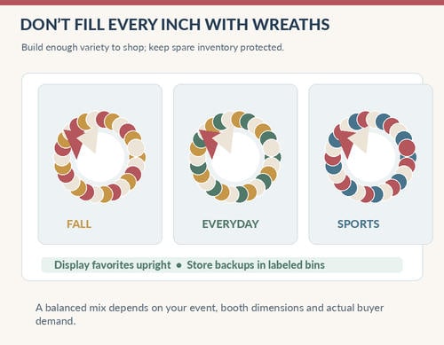 Craft Show Mistakes Wreath Sellers Should Avoid