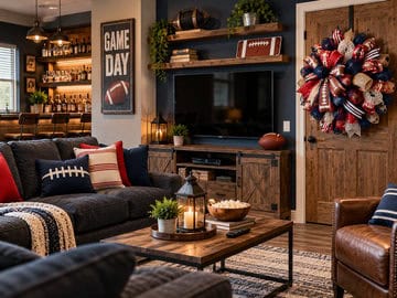 Sports Man Cave Decor Ideas For Fans Sports Man Cave Decor Ideas For Fans