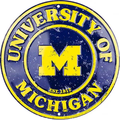 Michigan Wolverines signs
