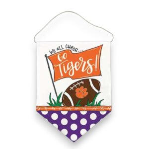 Clemson Door Hanger - Canvas