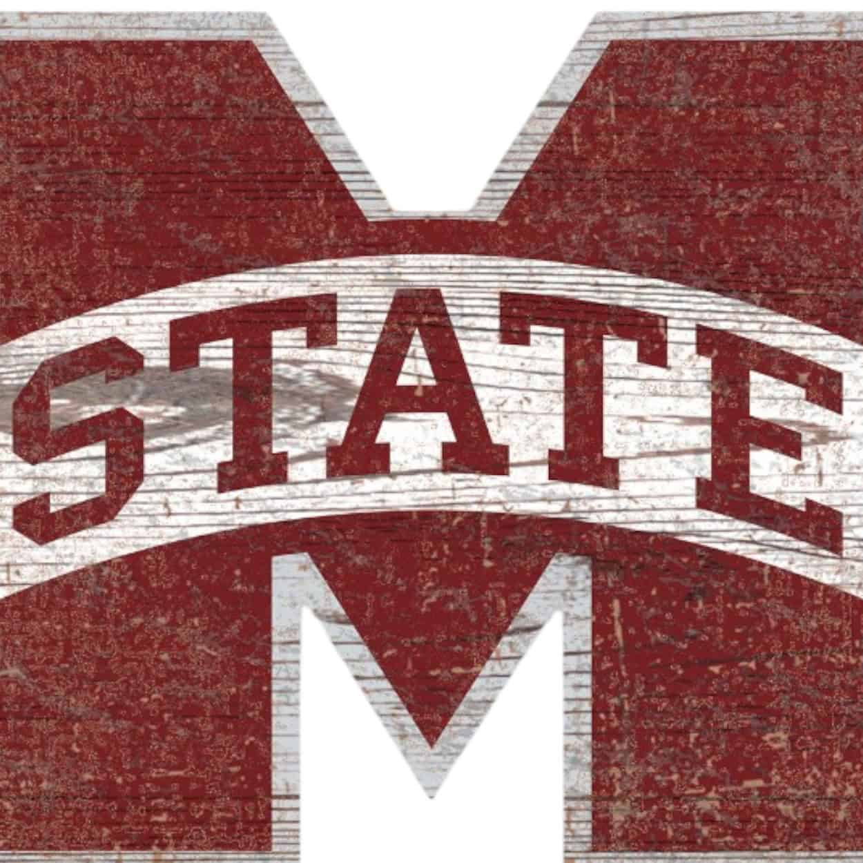 Mississippi State Logo Sign