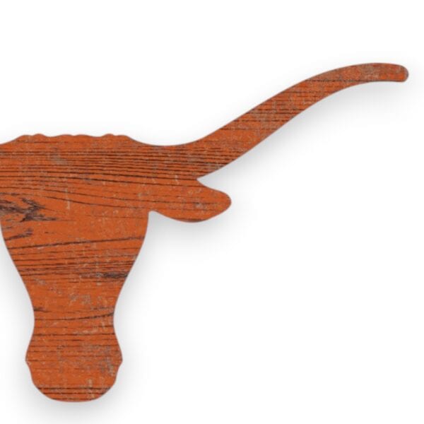 Texas Longhorn Logo Sign