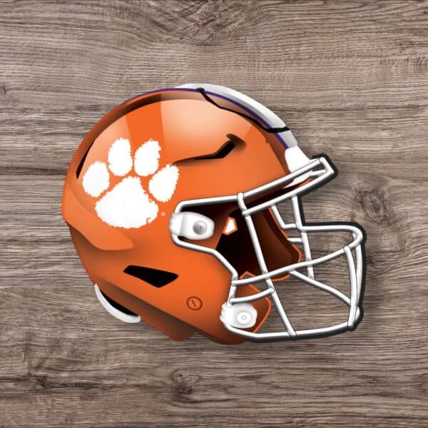 Clemson Football Helmet Sign