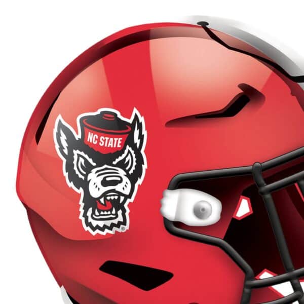 NC State Football Helmet Sign