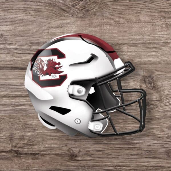 Gamecocks Football Helmet Sign