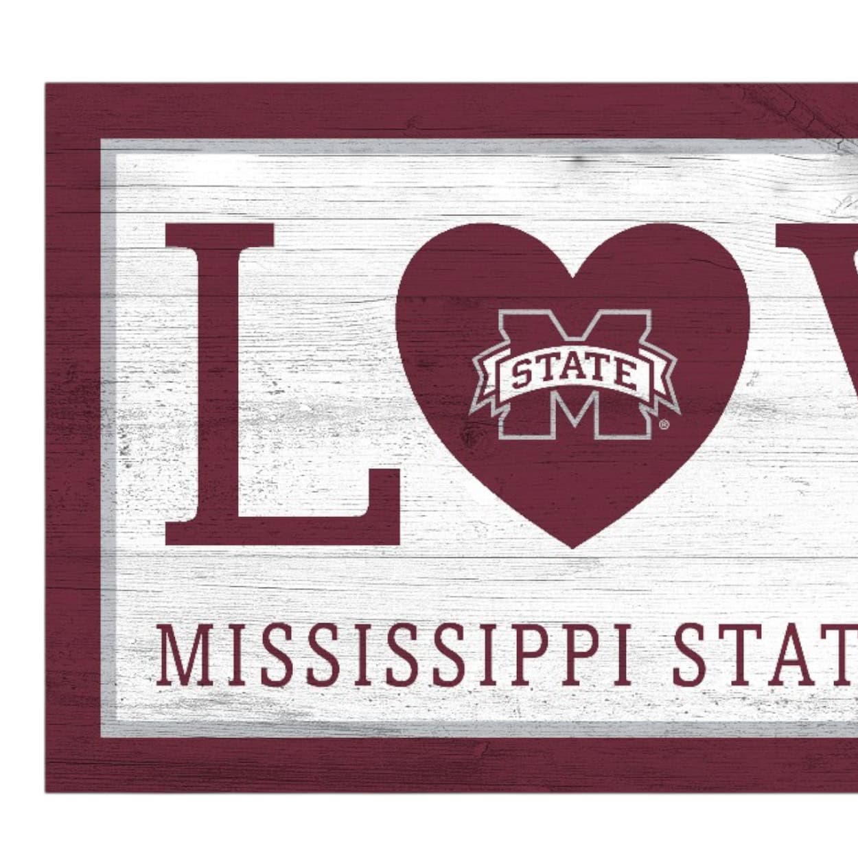 Mississippi State Love Sign
