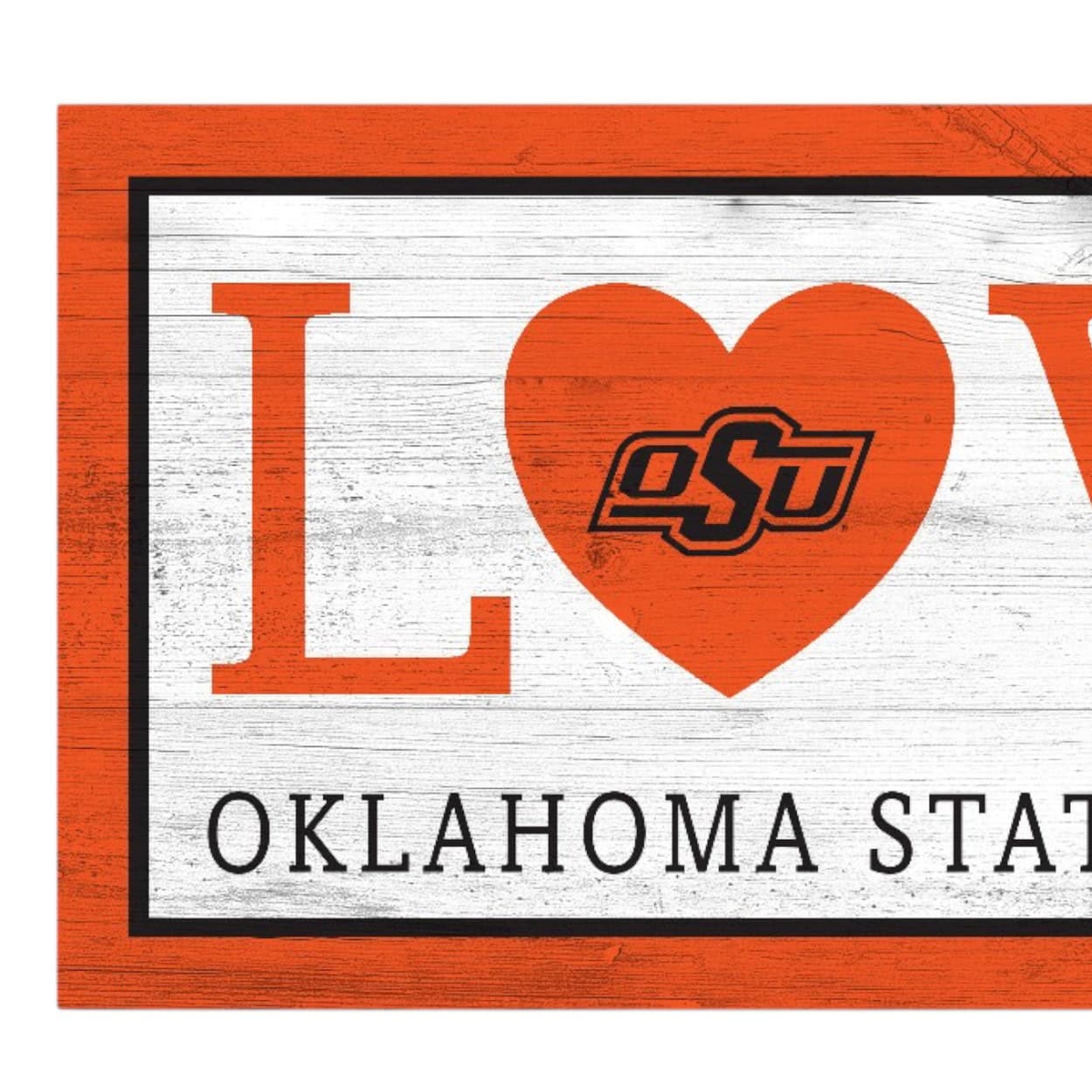 Oklahoma State Love Sign