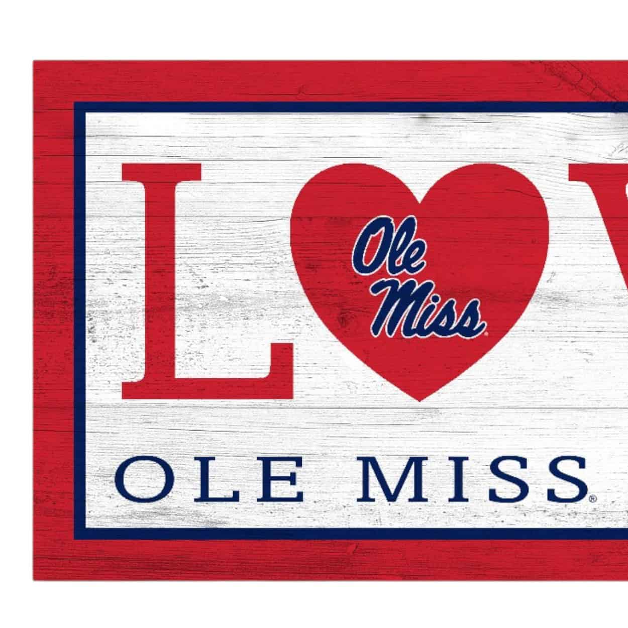 Ole Miss Love Sign