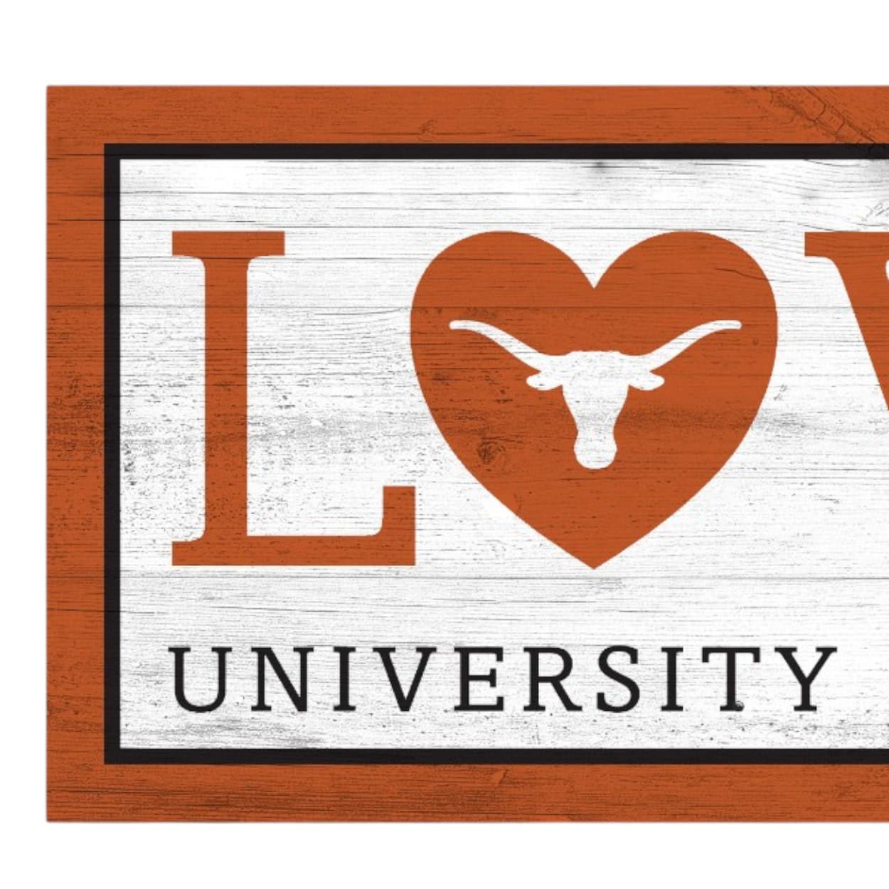 Texas Longhorns Love Sign