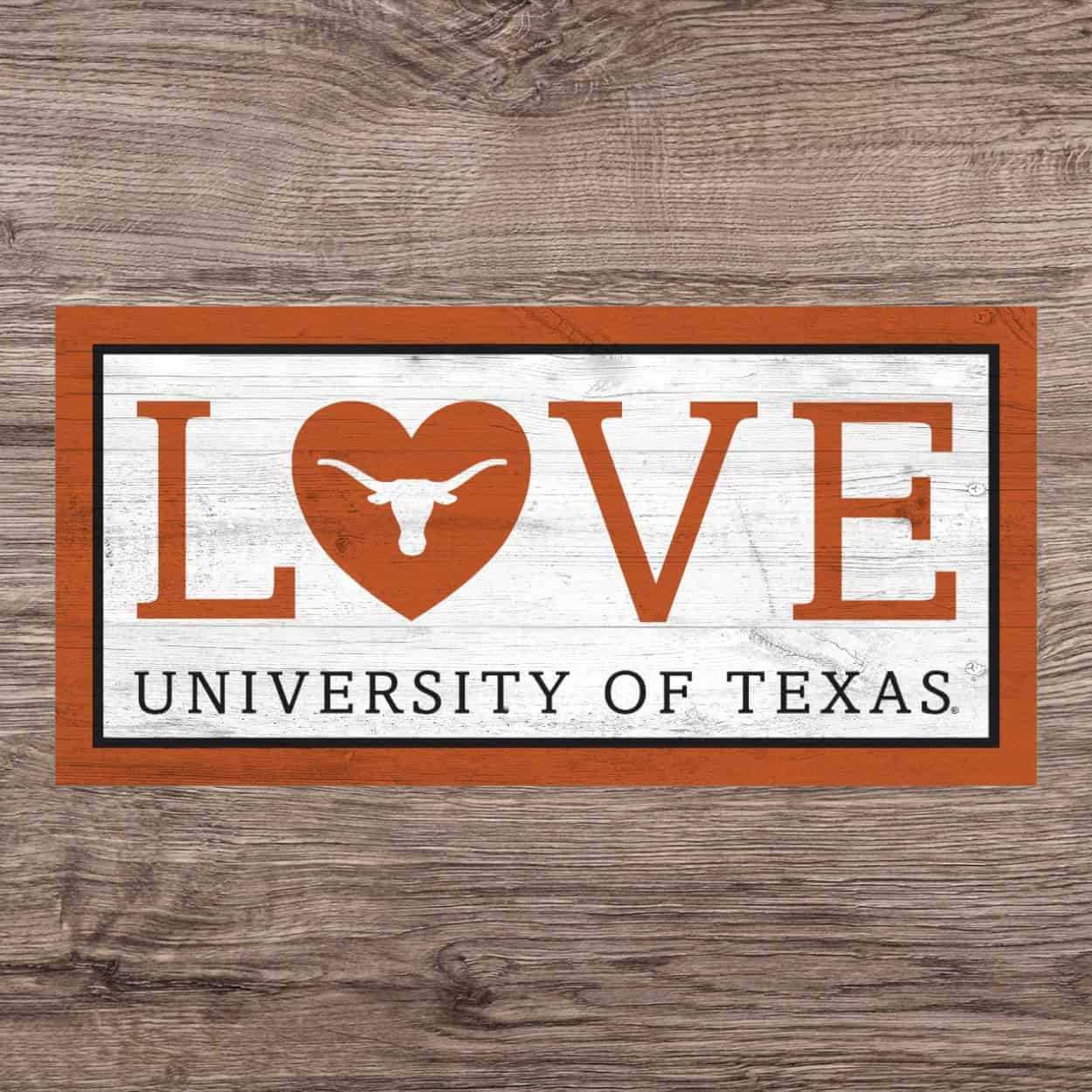 Texas Longhorns Love Sign
