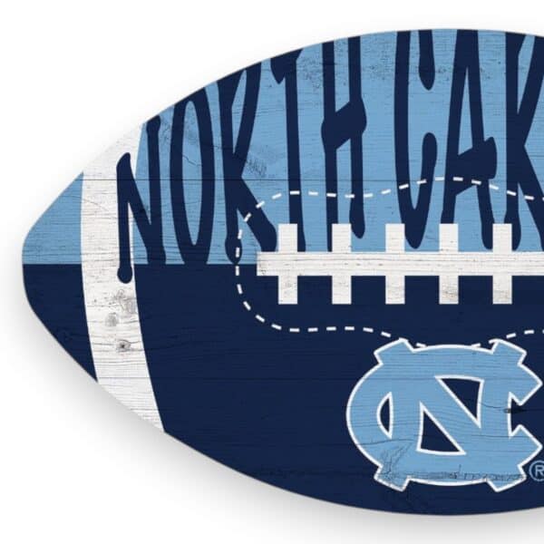 North Carolina Color Football Sign