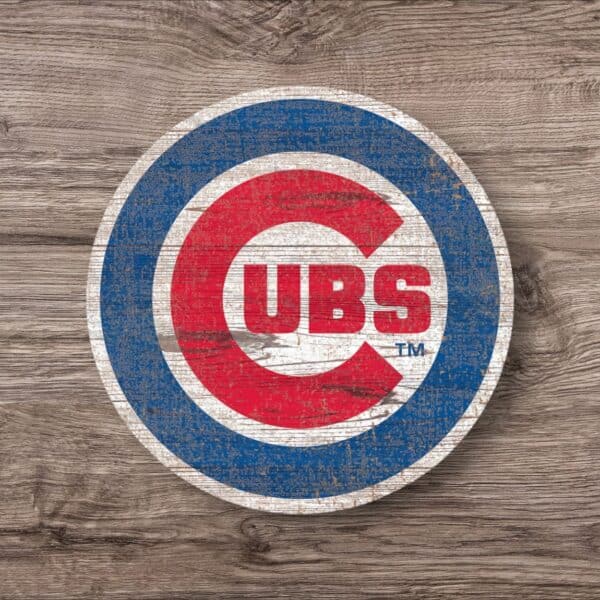 Chicago Cubs Logo Sign - Image 3