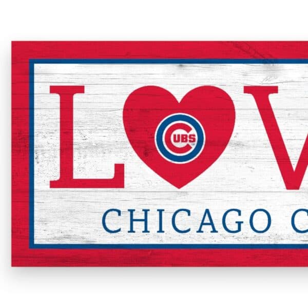Chicago Cubs Love Sign - Image 4
