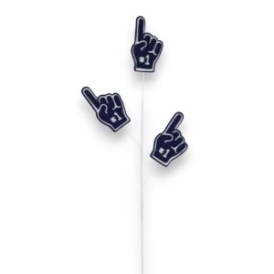 Navy Foam Finger Pick