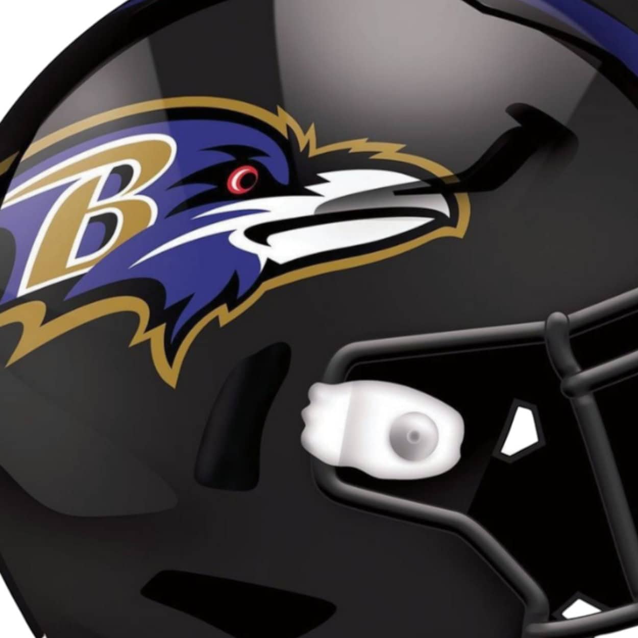 Baltimore Ravens Helmet Sign