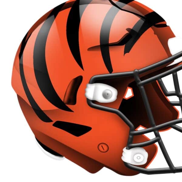 Cincinnati Bengals Flat Helmet Ornament