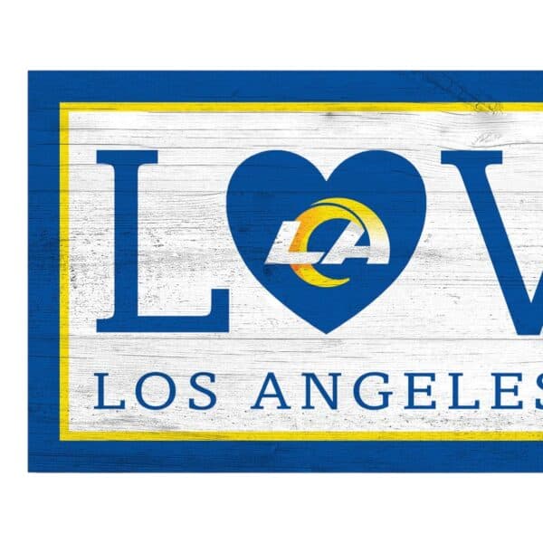 Los Angeles Rams Love Sign