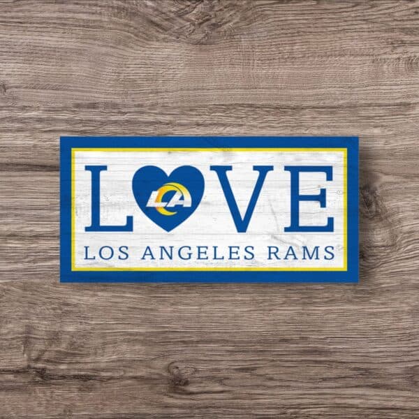 Los Angeles Rams Love Sign