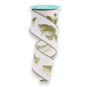2.5" Large Fish Ribbon - 10 yards